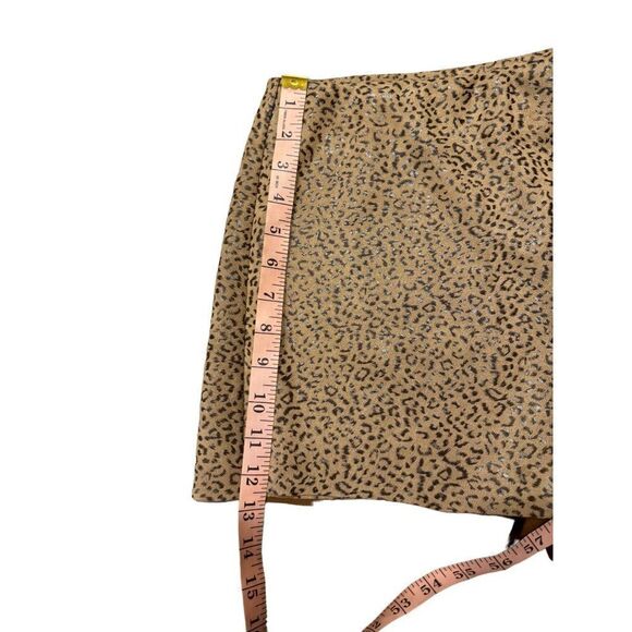 Cheetah Print Skort Short Medium EUC - Picture 3 of 7